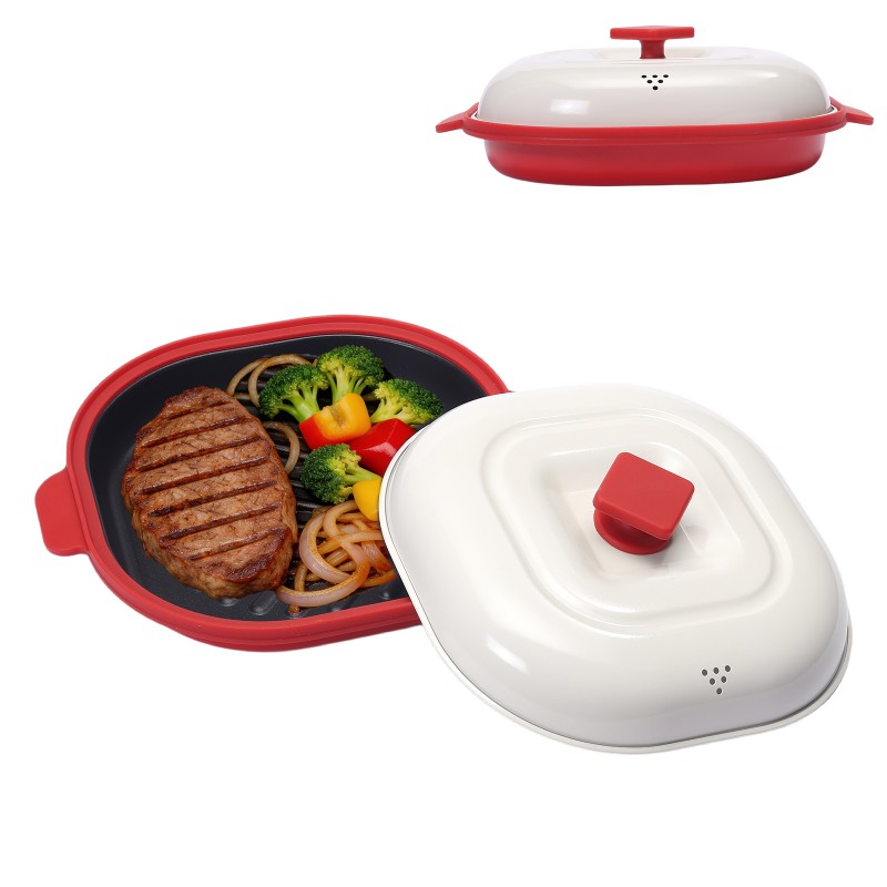 Exaustor de vapor automático inteligente Multifuncional Microondas Grill Multi-Pot